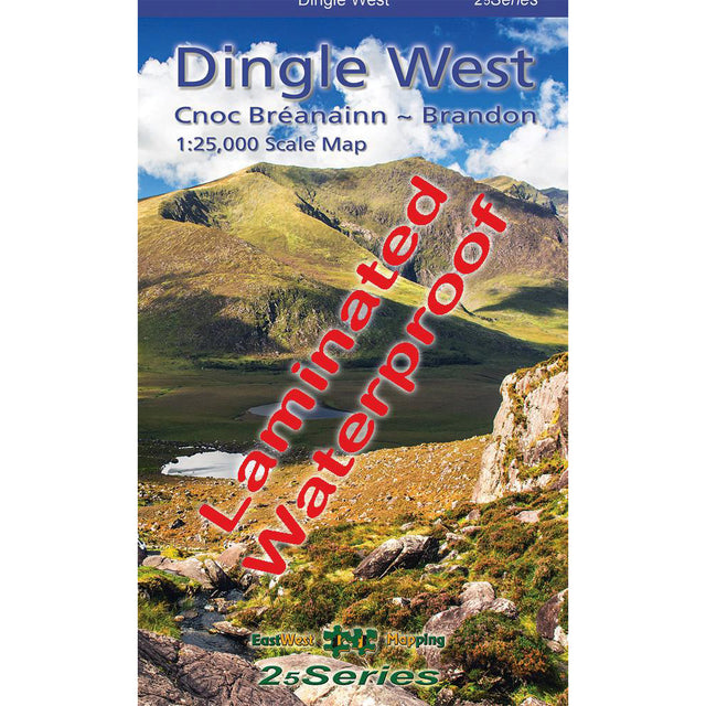 EastWest Mapping Dingle West - Brandon Waterproof Map Default Title #- 53 Degrees North 