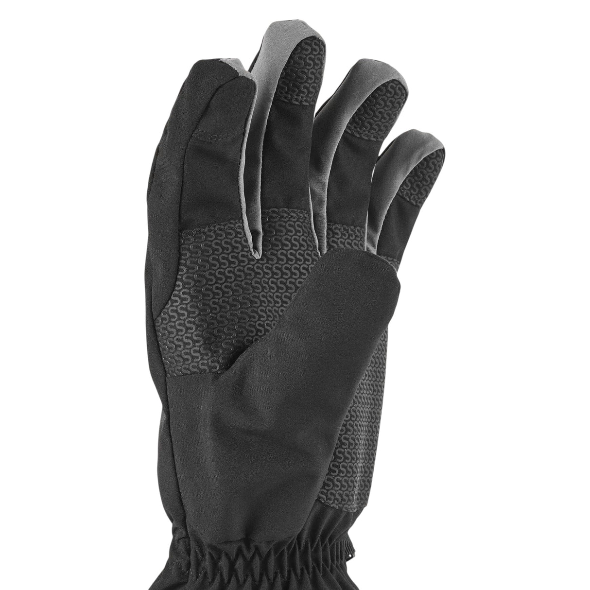 Sealskinz Drayton Waterproof Lightweight Gauntlet Black / Small-Black / Medium-Black / Large-Black / X-Large-Navy / Small #- 53 Degrees North 