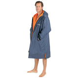 Dryrobe Advance Long Sleeve Changing Robe Dark Grey/Orange / Small-Dark Grey/Orange / Medium-Dark Grey/Orange / Large-Black/Grey / X-Small-Black/Grey / Small - 53 Degrees North 
