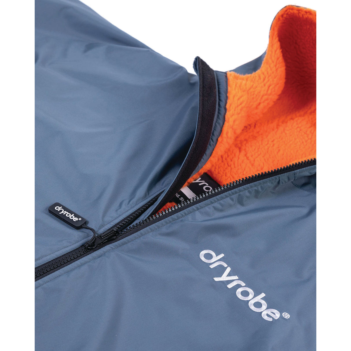 Dryrobe Advance Long Sleeve Changing Robe Dark Grey/Orange / Small-Dark Grey/Orange / Medium-Dark Grey/Orange / Large-Black/Grey / X-Small-Black/Grey / Small - 53 Degrees North 