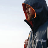 Dryrobe Advance Long Sleeve Changing Robe Dark Grey/Orange / Small-Dark Grey/Orange / Medium-Dark Grey/Orange / Large-Black/Grey / X-Small-Black/Grey / Small - 53 Degrees North 