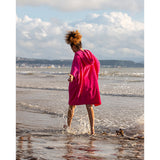 Dryrobe Kids' Organic Cotton Towel Robe Pink / X-Small-Pink / Small-Navy / X-Small-Navy / Small - 53 Degrees North 