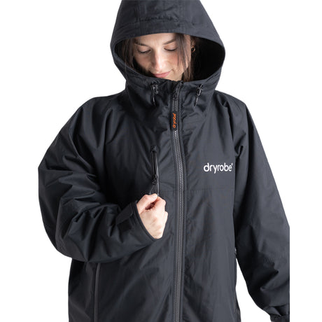 Dryrobe Nexus Changin Robe Black / Small-Black / Medium - 53 Degrees North 