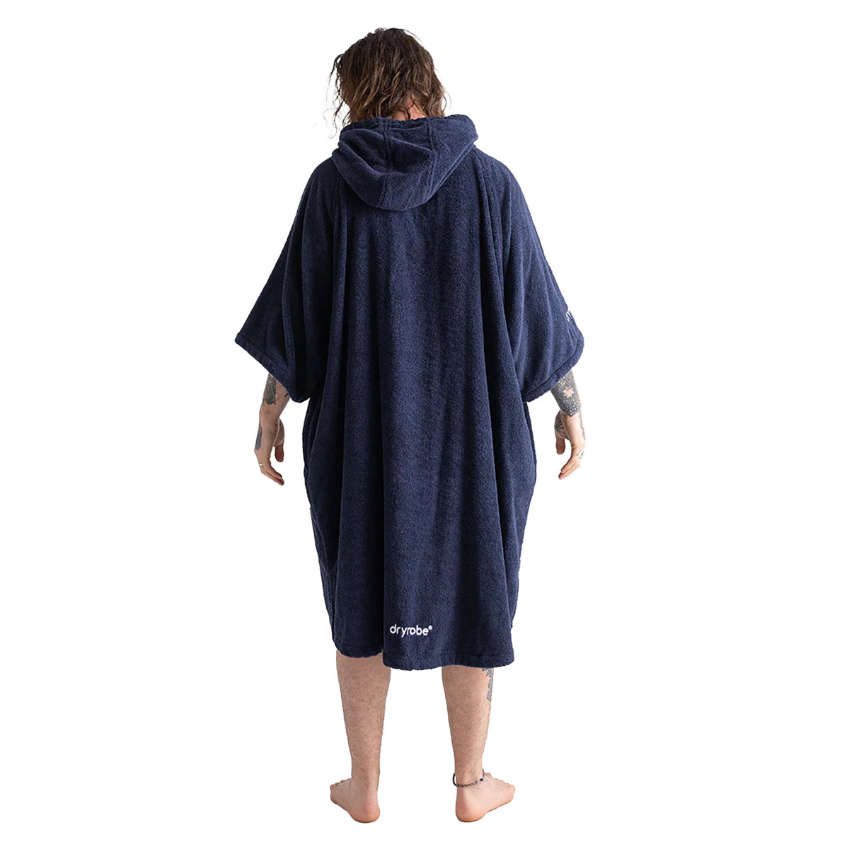 Dryrobe Organic Cotton Towel Robe Navy / Medium - 53 Degrees North