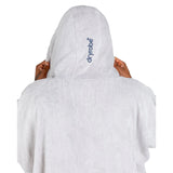 Dryrobe Zip Through Towel Robe Nimbus Cloud / Small-Nimbus Cloud / Medium-Deep Sea Blue / Small-Deep Sea Blue / Medium - 53 Degrees North 