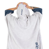 Dryrobe Zip Through Towel Robe Nimbus Cloud / Small-Nimbus Cloud / Medium-Deep Sea Blue / Small-Deep Sea Blue / Medium - 53 Degrees North 