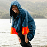 Dryrobe Zip Through Towel Robe Nimbus Cloud / Small-Nimbus Cloud / Medium-Deep Sea Blue / Small-Deep Sea Blue / Medium - 53 Degrees North 
