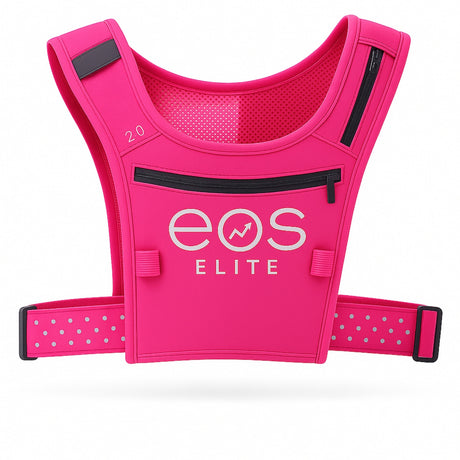 EOS Elite UltraLight 2.0 Running Vest Black-Pink - 53 Degrees North 
