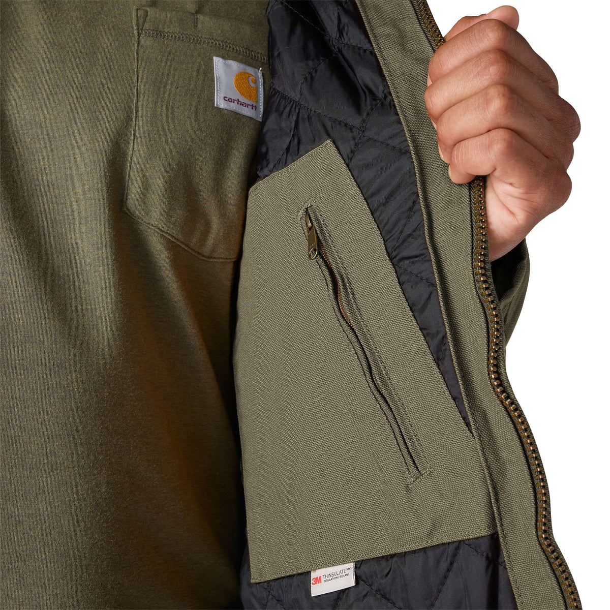 Men's Washed Duck Active Jacket