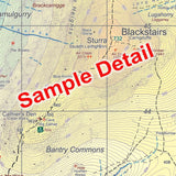 EastWest Mapping Blackstairs & Mount Leinster Map Default Title - 53 Degrees North 