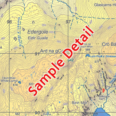 EastWest Mapping Bluestacks Waterproof Map Default Title - 53 Degrees North 