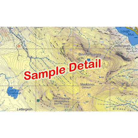 EastWest Mapping Connemara Mountains Waterproof Map Default Title - 53 Degrees North 