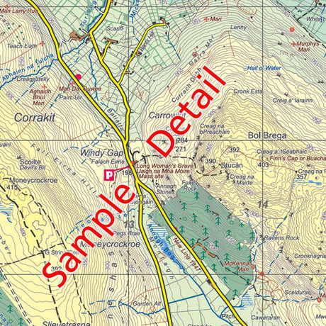 EastWest Mapping Cooley Waterproof Map Default Title - 53 Degrees North 