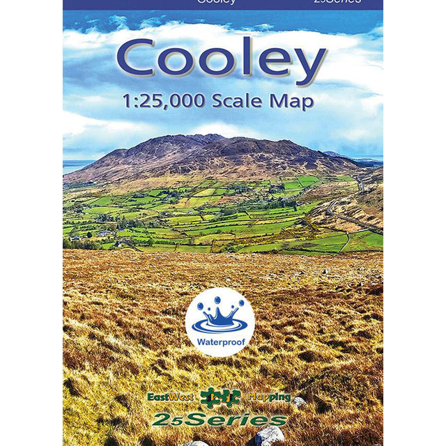 EastWest Mapping Cooley Waterproof Map Default Title - 53 Degrees North 