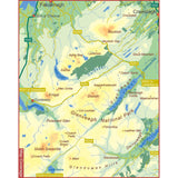 EastWest Mapping Derryveagh Waterproof Map Default Title - 53 Degrees North 