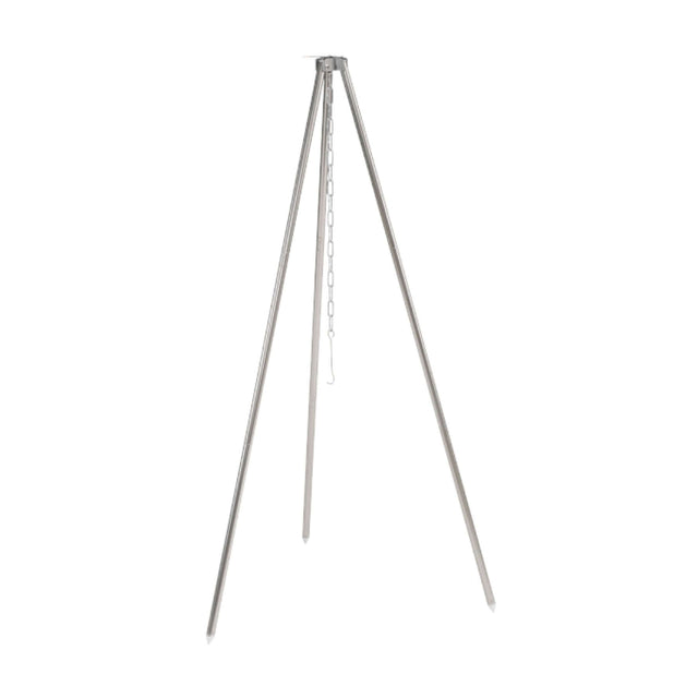Easy Camp Campfire Aluminum Tripod Silver - 53 Degrees North 