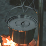 Easy Camp Campfire Aluminum Tripod Silver - 53 Degrees North 