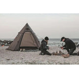 Easy Camp Otra Tipi Festival Tent Dark Sand - 53 Degrees North 