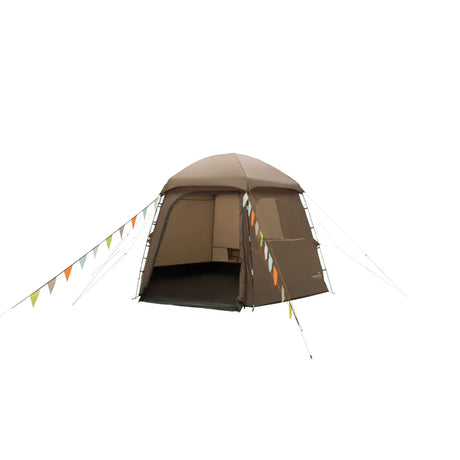 Easy Camp Sandland Yurt 6-Person Festival Tent Dark Sand - 53 Degrees North