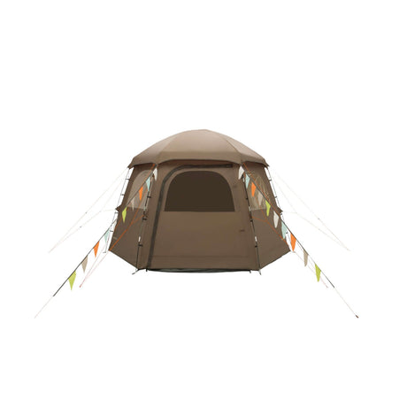 Easy Camp Sandland Yurt 6-Person Festival Tent Dark Sand - 53 Degrees North