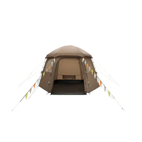 Easy Camp Sandland Yurt 6-Person Festival Tent Dark Sand - 53 Degrees North