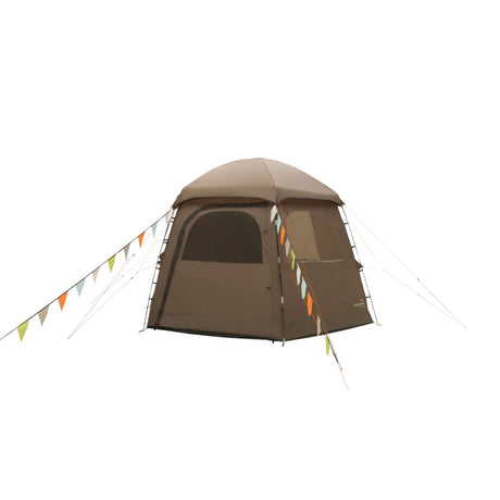 Easy Camp Sandland Yurt 6-Person Festival Tent Dark Sand - 53 Degrees North