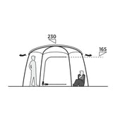 Easy Camp Sandland Yurt Festival Tent Dark Sand - 53 Degrees North 