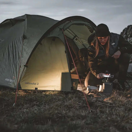Easy Camp Setesdal 3 3-Person Tent Green - 53 Degrees North