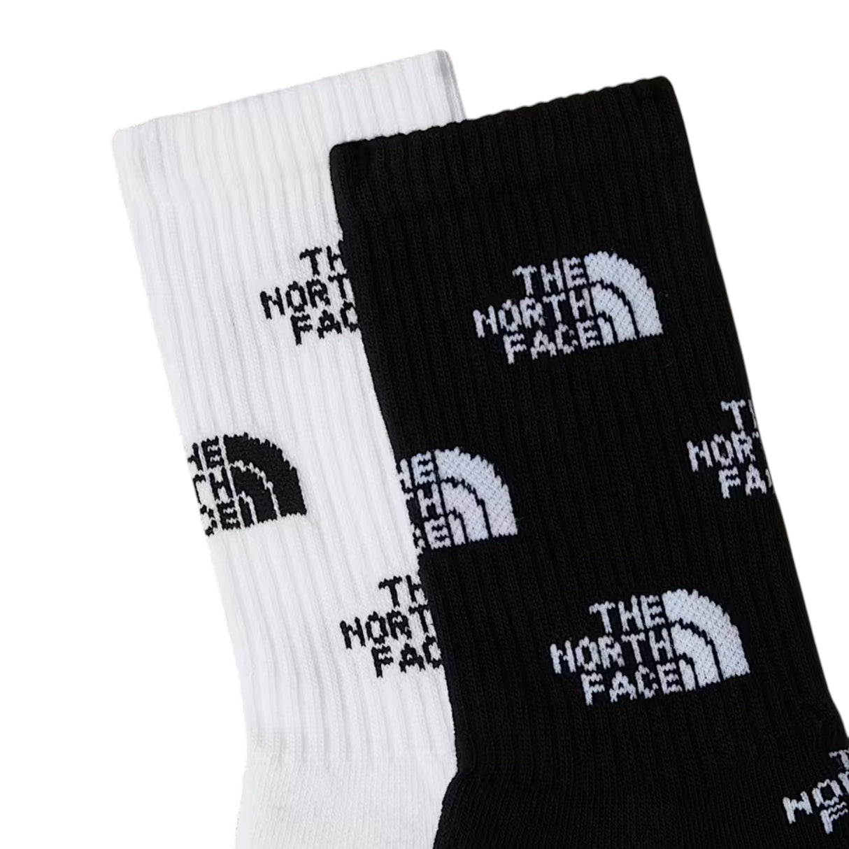 The North Face Everyday Crew Socks - 2 Pack TNF Black/Summit Gold / X-Small-TNF Black/Summit Gold / Small-TNF Black/Summit Gold / Medium-TNF Black/Summit Gold / Large-TNF Black/TNF White / X-Small #- 53 Degrees North 