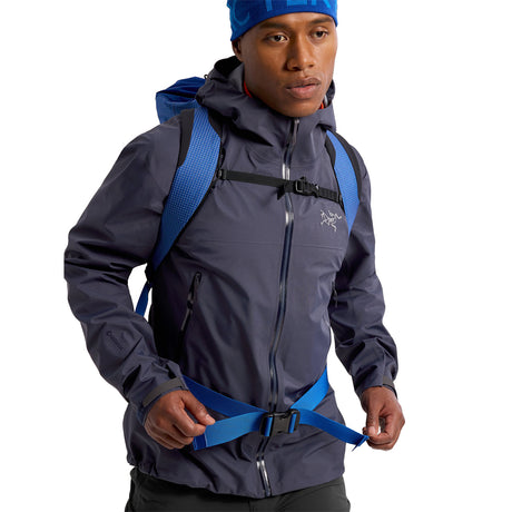 Arc'teryx Men's Beta Gore-Tex Jacket Black Sapphire / Small-Black Sapphire / Medium-Black Sapphire / Large-Black Sapphire / X-Large-Lodestar / Small #- 53 Degrees North 