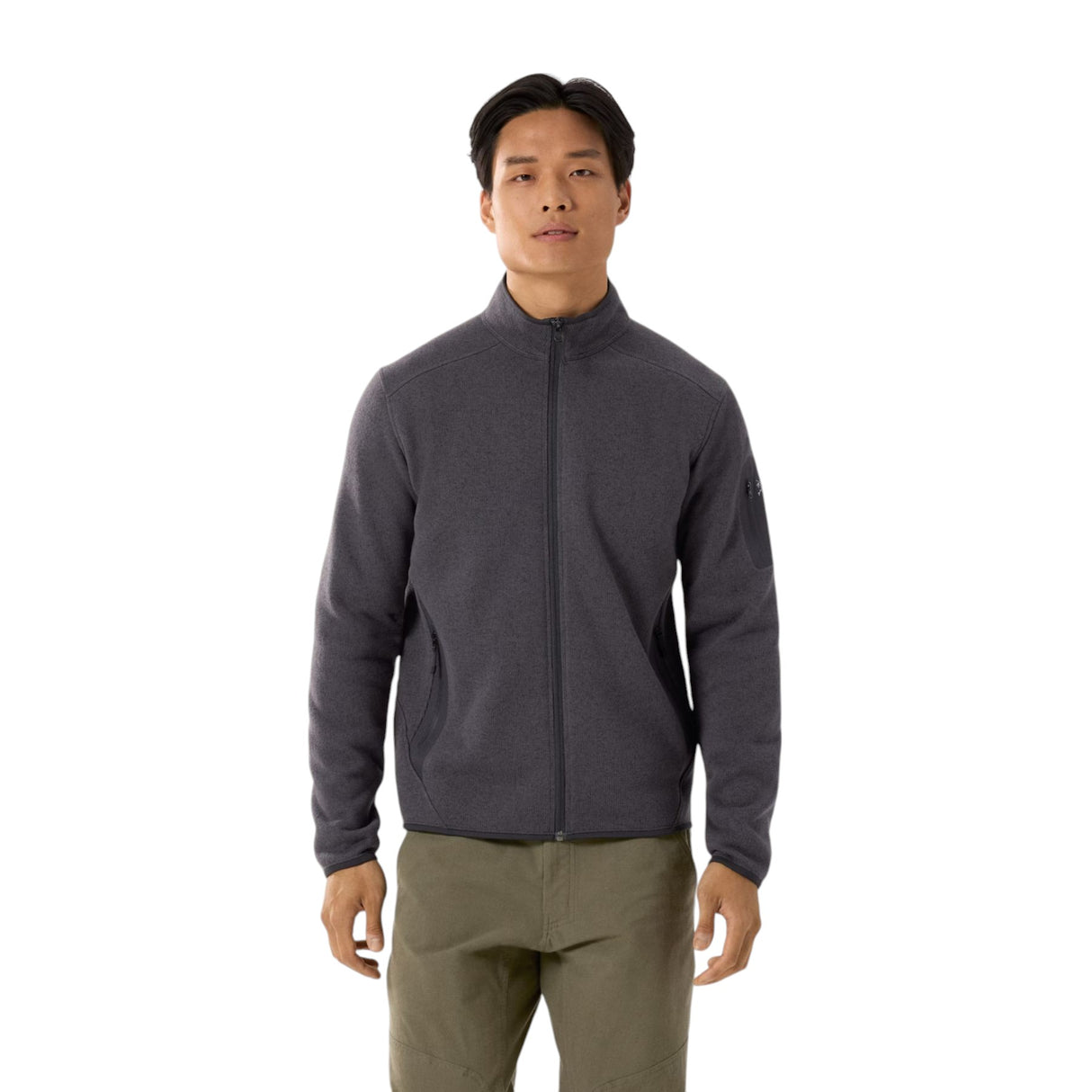 Arc'teryx Men's Covert Cardigan Black Heather II / Small-Black Heather II / Medium-Black Heather II / Large-Black Heather II / X-Large-Black Heather II / XX-Large #- 53 Degrees North 