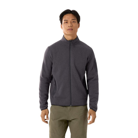 Arc'teryx Men's Covert Cardigan Black Heather II / Small-Black Heather II / Medium-Black Heather II / Large-Black Heather II / X-Large-Black Heather II / XX-Large #- 53 Degrees North 