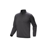 Arc'teryx Men's Covert 1/2 Zip Fleece Black Heather II / Small-Black Heather II / Medium-Black Heather II / Large-Black Heather II / X-Large-Black Heather II / XX-Large #- 53 Degrees North 