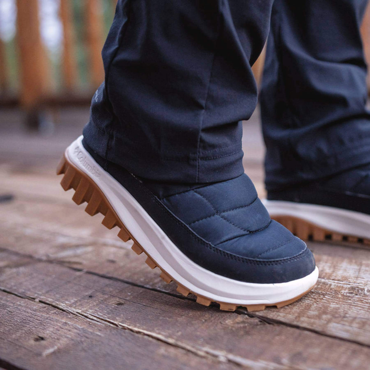 Columbia Women's Snowtrot Mid Snow Boots Black/Sea Salt / UK 4-Black/Sea Salt / UK 5-Black/Sea Salt / UK 6-Black/Sea Salt / UK 7-Black/Sea Salt / UK 8 #- 53 Degrees North 