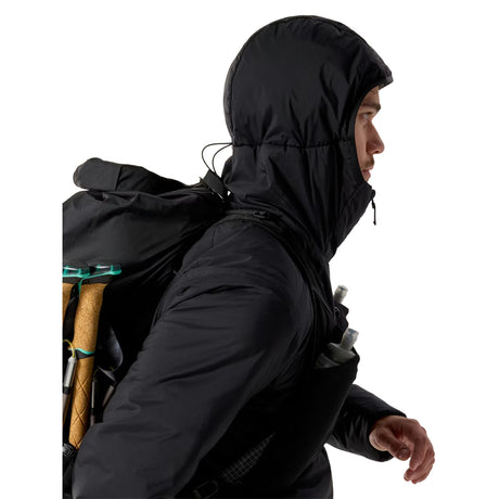 Arc'teryx Men's Atom Hooded Jacket Black / Small-Black / Medium-Black / Large-Black / X-Large #- 53 Degrees North 