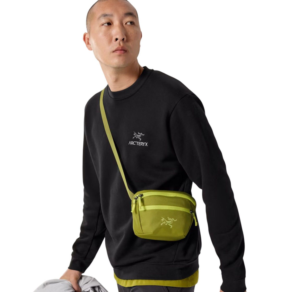 Arc'teryx Men's Emblem Fleece Crew Black / Small-Black / Medium-Black / Large-Black / X-Large-Black Sapphire / Small #- 53 Degrees North 