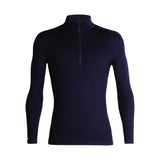 Icebreaker Men's 260 Tech Long Sleeve Half Zip Top Midnight Navy / Small-Midnight Navy / Medium-Midnight Navy / Large-Midnight Navy / X-Large-Midnight Navy / XX-Large #- 53 Degrees North 