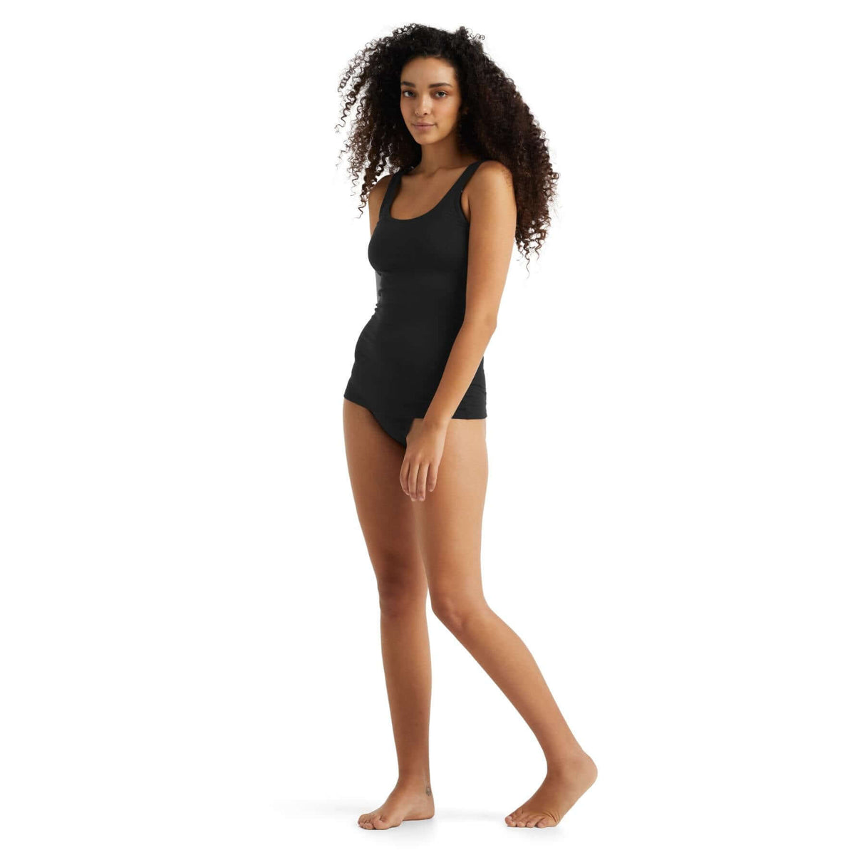 Icebreaker Women's Merino 150 Siren Tank Black / X-Small-Black / Small-Black / Medium-Black / Large-Black / X-Large #- 53 Degrees North 