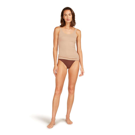 Icebreaker Women's 150 Siren Tank Top Praline / X-Small-Praline / Small-Praline / Medium-Praline / Large-Praline / X-Large #- 53 Degrees North 