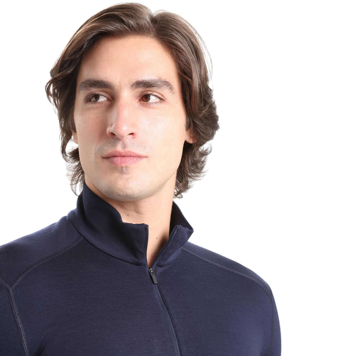 Icebreaker Men's 260 Tech Long Sleeve Half Zip Top Midnight Navy / Small-Midnight Navy / Medium-Midnight Navy / Large-Midnight Navy / X-Large-Midnight Navy / XX-Large #- 53 Degrees North 