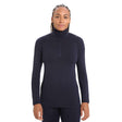 Icebreaker Women's 260 Tech Half Zip Midnight Navy / X-Small-Midnight Navy / Small-Midnight Navy / Medium-Midnight Navy / Large-Midnight Navy / X-Large #- 53 Degrees North 