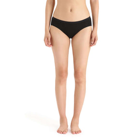 Icebreaker Women's Merino 150 Siren Hipkini Black / X-Small-Black / Small-Black / Medium-Black / Large-Black / X-Large #- 53 Degrees North 