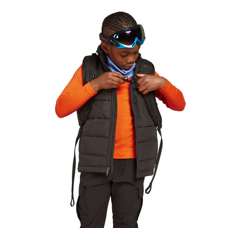 Icebreaker Kids' 200 Oasis Long Sleeve Crewe Black / Age 5-6-Black / Age 7-8-Black / Age 9-10-Black / Age 11-12-Midnight Navy / Age 5-6 #- 53 Degrees North 