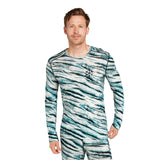 Icebreaker Men's 200 Oasis Long Sleeve Crewe Protect Our Winters AOP Snow/AOP / Small-Snow/AOP / Medium-Snow/AOP / Large-Snow/AOP / X-Large-Snow/AOP / XX-Large #- 53 Degrees North 