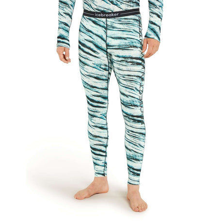 Icebreaker Men's 200 Oasis Leggings Protect Our Winters AOP Snow/AOP / Small-Snow/AOP / Medium-Snow/AOP / Large-Snow/AOP / X-Large-Snow/AOP / XX-Large #- 53 Degrees North 