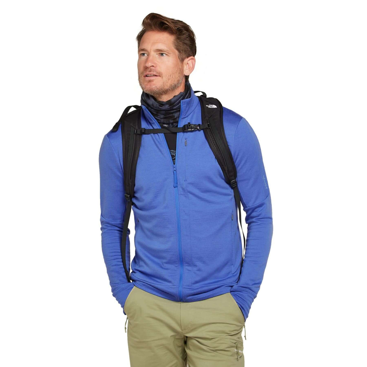 Icebreaker Men's 260 Quantum Long Sleeve Zip Midlayer Black / Small-Black / Medium-Black / Large-Black / X-Large-Black / XX-Large #- 53 Degrees North 