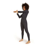 Icebreaker Women's 260 Vertex Long Sleeve Crewe On-Piste Black/Snow / X-Small-Black/Snow / Small-Black/Snow / Medium-Black/Snow / Large-Black/Snow / X-Large #- 53 Degrees North 