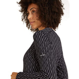 Icebreaker Women's 260 Vertex Long Sleeve Crewe On-Piste Black/Snow / X-Small-Black/Snow / Small-Black/Snow / Medium-Black/Snow / Large-Black/Snow / X-Large #- 53 Degrees North 