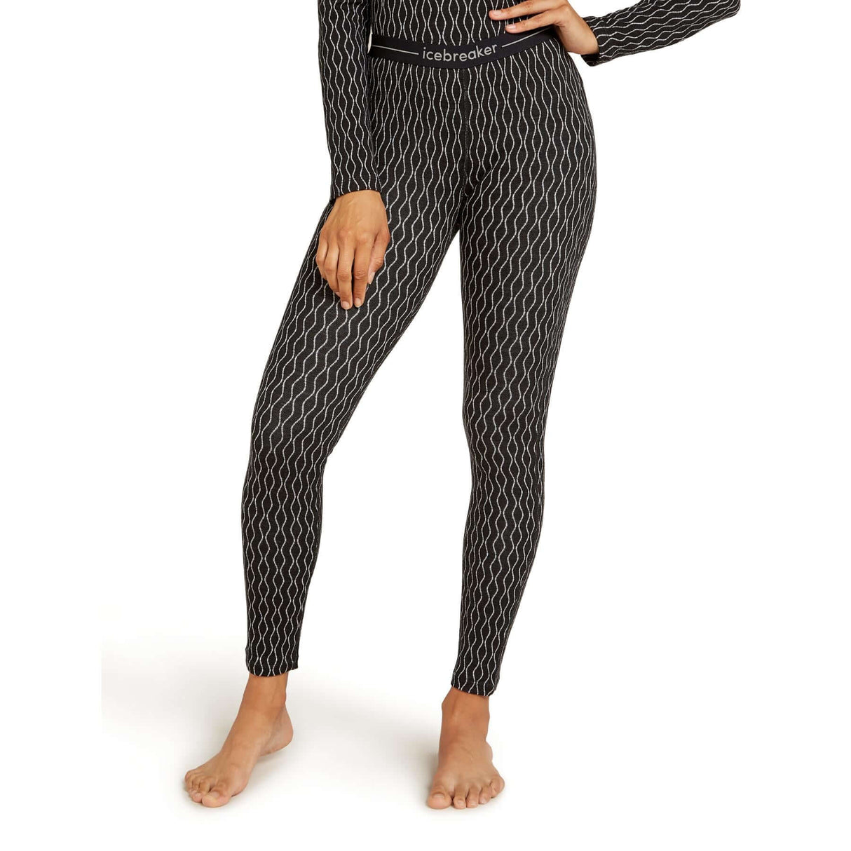 Icebreaker Women's 260 Vertex Leggings On-Piste | 53 Degrees North