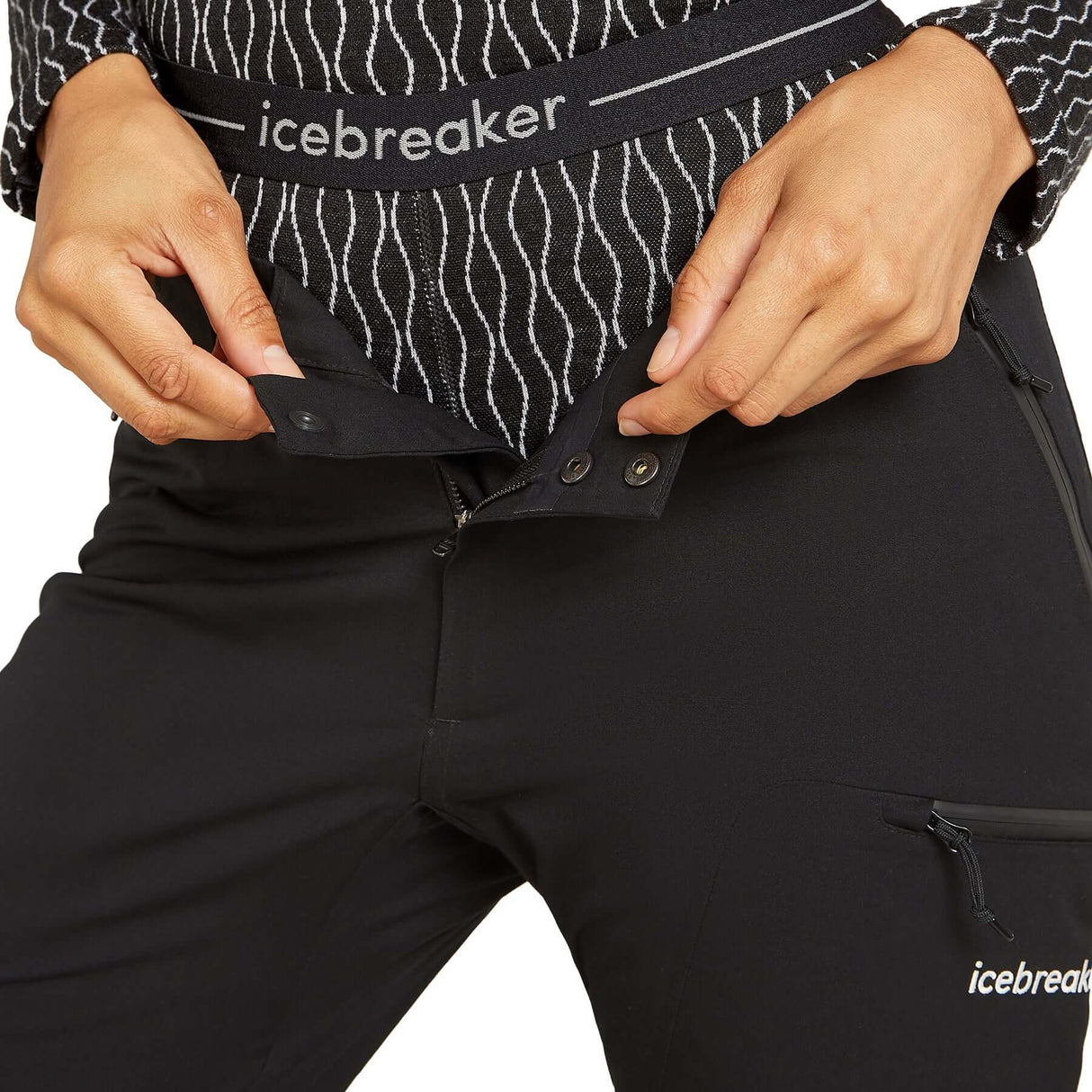 Icebreaker Women's 260 Vertex Leggings On-Piste | 53 Degrees North